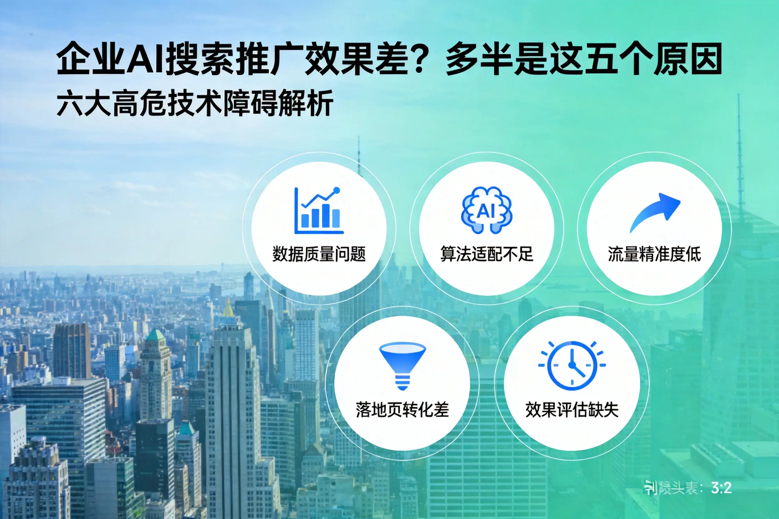 康县企业AI搜索推广效果差?多半是这五个原因